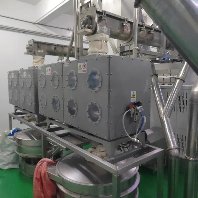 Solution de filtration magnétique automatisée pour un producteur d'amidon de pomme de terre