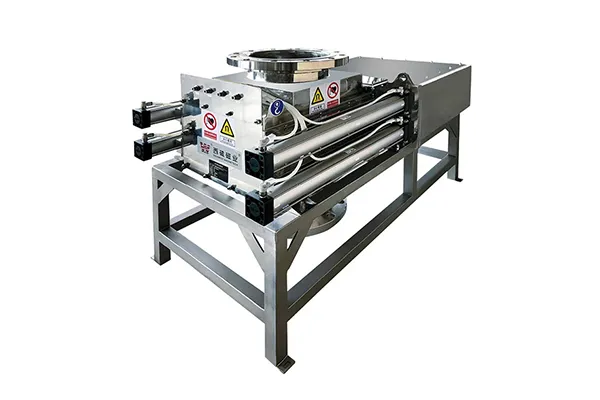 Filtre magnétique automatique pour poudres