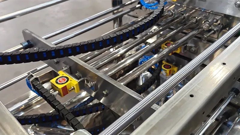Essai de filtre magnétique automatique pour poudres