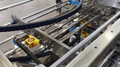 Essai de filtre magnétique automatique pour poudres