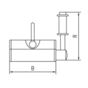 Aimant de levage permanent, Type A